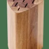 ACACIA Bloque/cuchillos P 6 Cuchillos Natural|CASA Clearance