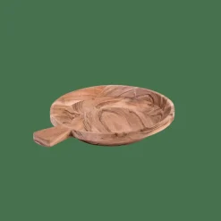 ACACIA CHIC Plato Hondo Con Asa Natural|CASA Online
