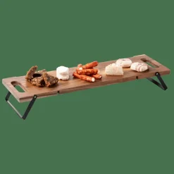 ACACIA LUX Tabla Para Servir Negro, Natural|CASA
