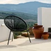 ACAPULCO Silla Lounge Negro|CASA Best