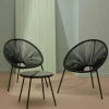 ACAPULCO Conjunto Lounge Negro|CASA Clearance