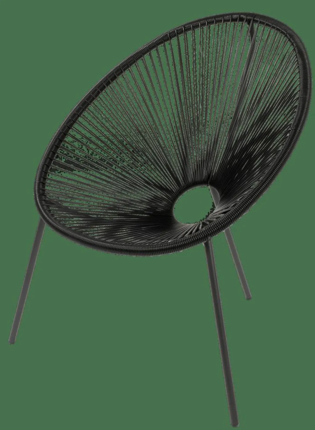 ACAPULCO Conjunto Lounge Negro|CASA Clearance