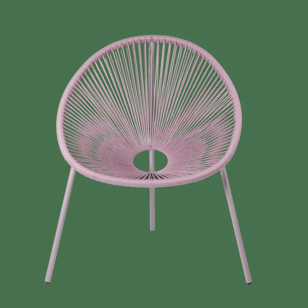 ACAPULCO Silla Lounge Morado|CASA