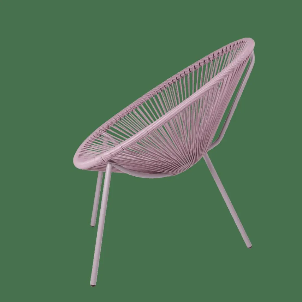 ACAPULCO Silla Lounge Morado|CASA