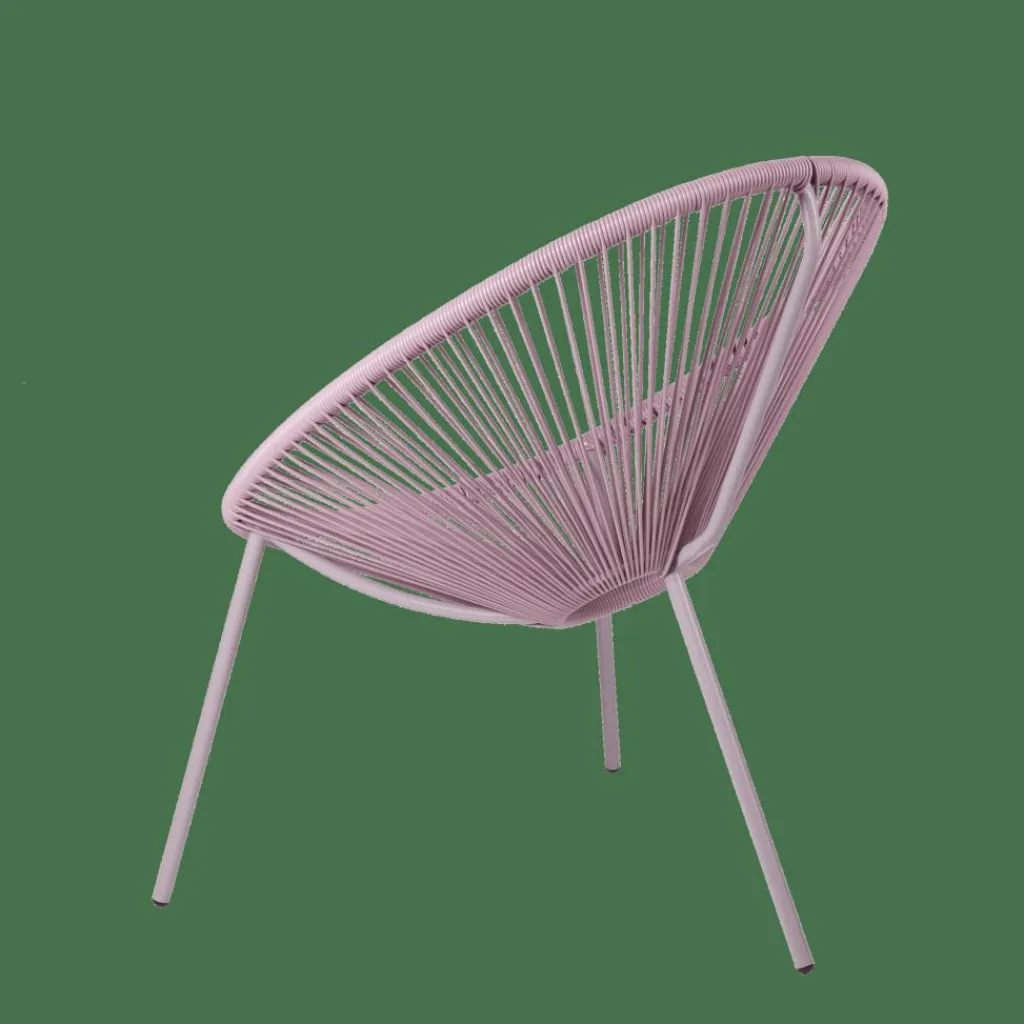 ACAPULCO Silla Lounge Morado|CASA