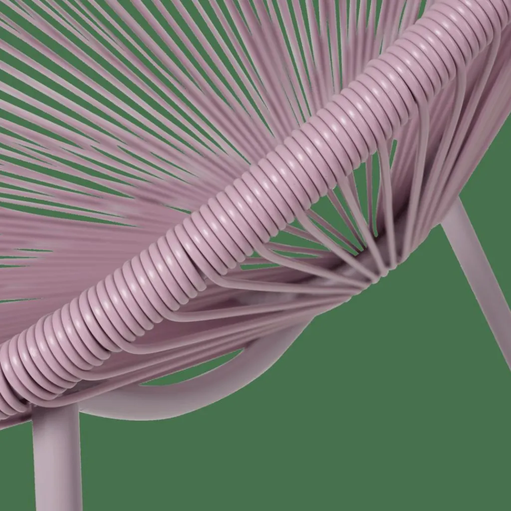 ACAPULCO Silla Lounge Morado|CASA