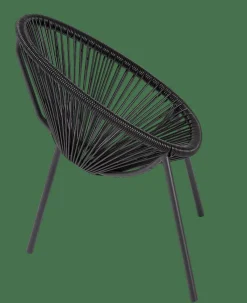 ACAPULCO Silla Para Niños Negro|CASA Hot