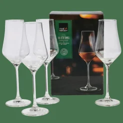 AFTER DINNER Vasos De Whisky Juego De 4 Transparente|CASA Hot