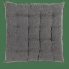 ALIDA Cojín De Asiento Gris|CASA New