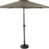 ALU & PISA Parasol Set Taupe|CASA Hot