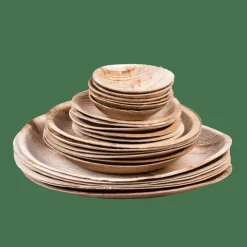 ARECA LEAF Cuencos Juego De 6 Natural|CASA Sale