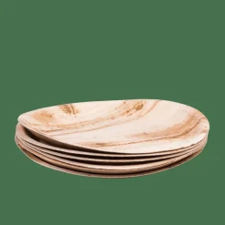ARECA LEAF Platos Juego De 6 Natural|CASA Clearance