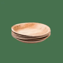 ARECA LEAF Platos Juego De 6 Natural|CASA Outlet