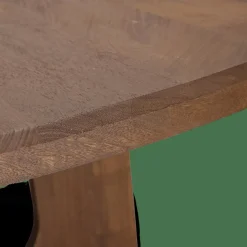 ARLO Mesa De Comedor Marrón Oscuro|CASA Best