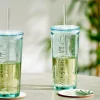 AUTHENTIC Vaso Con Pajita Transparente|CASA Hot