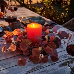 AUTUMN Corona Decorativa Naranja|CASA Clearance