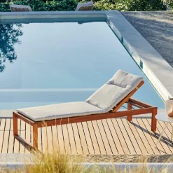 AZUR Cojines De Jardín Para Tumbona Arena|CASA Hot