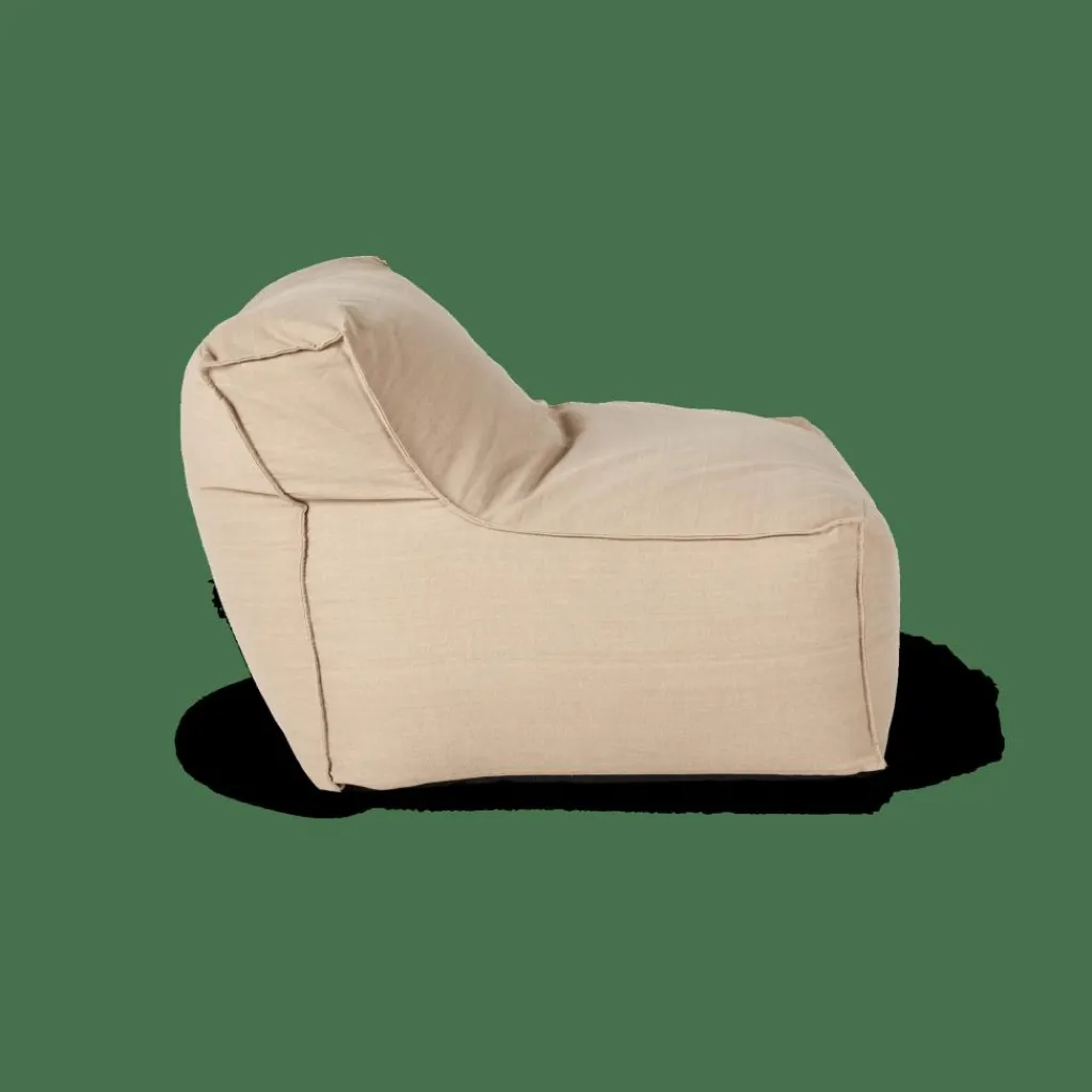 BAGIE Sillón Puf Beis|CASA Hot