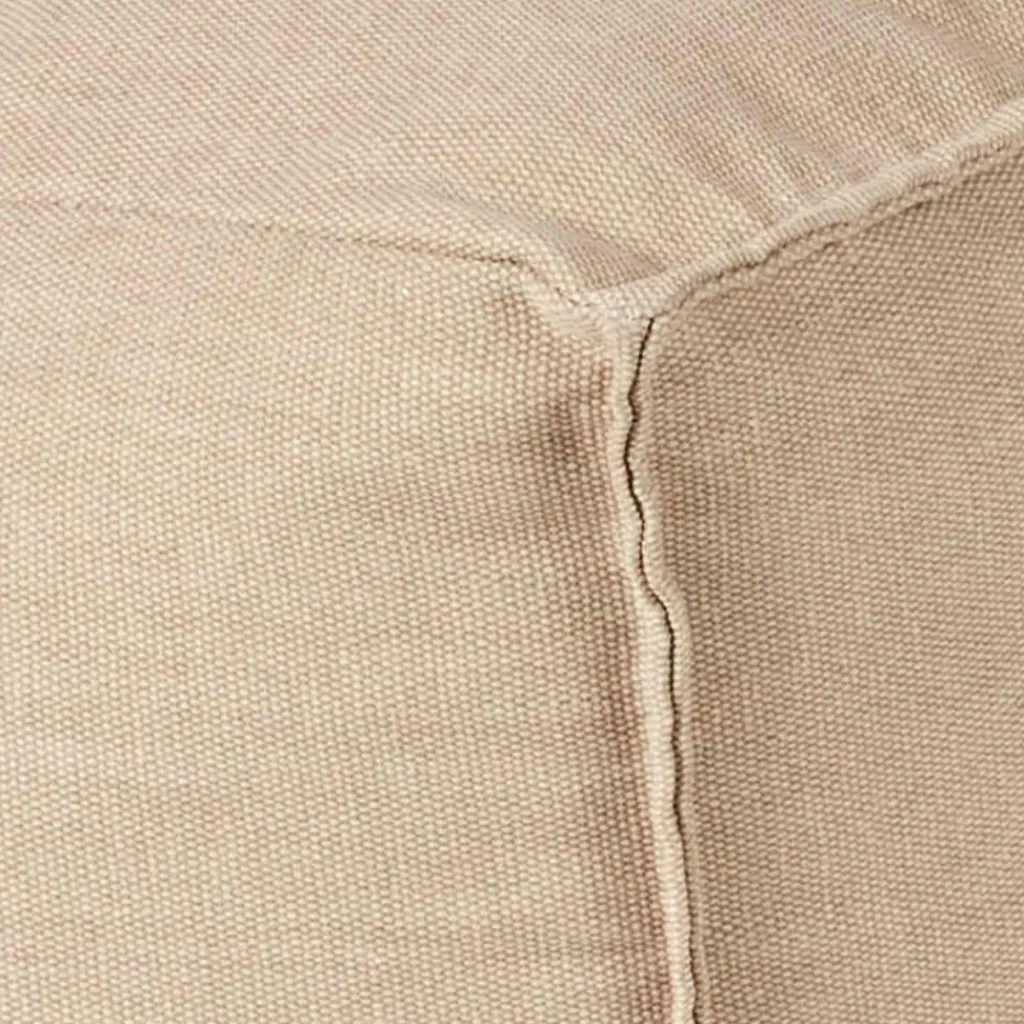 BAGIE Sillón Puf Beis|CASA Hot