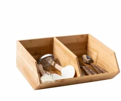 BAMBOO Caja De Almacenaje Maceta Hierbas Natural|CASA Online