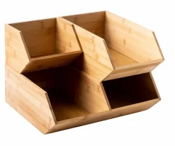 BAMBOO Cajonera 2 Cajones Natural|CASA