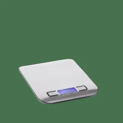 BASIC Balanza Cocina Digital Metal, Plateado|CASA Clearance