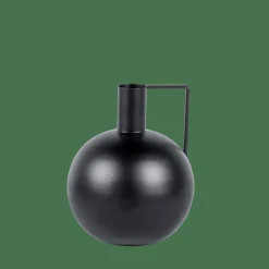 BASTA Florero Esférico Negro|CASA Discount