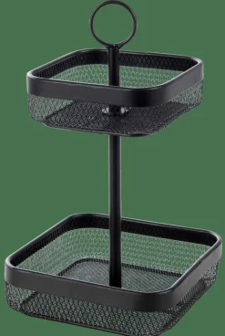 BLACK LUNAR Cesta Cuadrada De 2 Piezas Negro|CASA Clearance