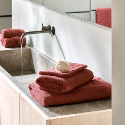 B-LUX Alfombra De Baño Burdeos|CASA Outlet
