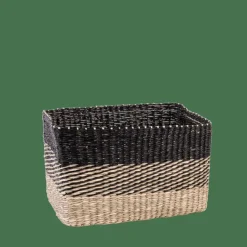 BOBO Cesta Negro, Natural|CASA Sale