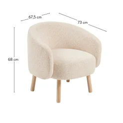 BOLI Butaca An. Asiento: 67,5 Cm|CASA Clearance