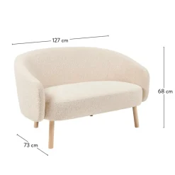 BOLI Sofá An. Asiento: 127 Cm|CASA Outlet