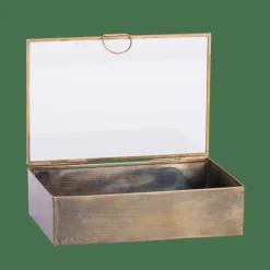 BRUSH Caja De Almacenaje Dorado|CASA New