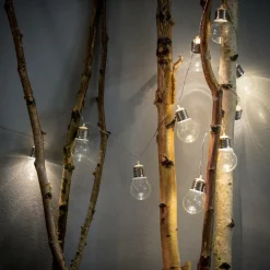 BULB Guirnalda Solar 10 Leds Transparente|CASA Outlet