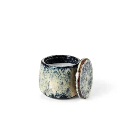 CERAMIC Vela En Tarro Azul|CASA Sale