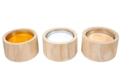 CITRONELLA WOOD Vela De Jardín Blanco|CASA Sale