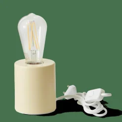 COLLEGE Lámpara De Mesa E27 Crema|CASA Online