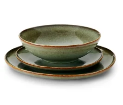 COZY GREEN Plato Hondo Verde|CASA Clearance