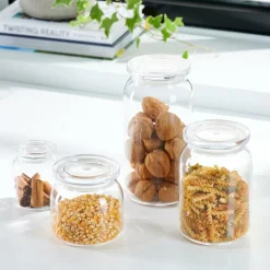CRYSTAL Tarro De Cocina Con Tapa Transparente|CASA Clearance