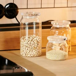 CRYSTAL Tarro De Cocina Con Tapa Transparente|CASA Online