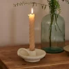 CURL Velas Juego De 2 Beis|CASA Clearance