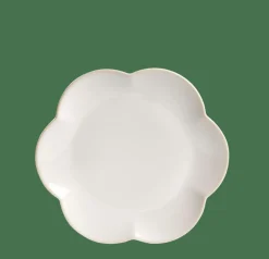 DAHLIA FLOWER Plato Blanco|CASA Outlet