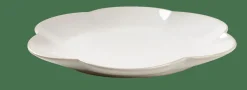 DAHLIA FLOWER Plato Blanco|CASA Discount