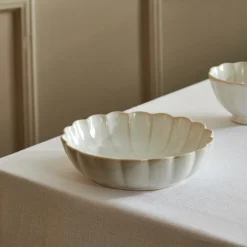 DAHLIA Plato Blanco|CASA