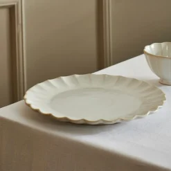 DAHLIA Plato Blanco|CASA