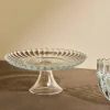 DAHLITA Fuente Para Tarta Transparente|CASA Outlet