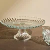 DAHLITA Fuente Para Tarta Transparente|CASA