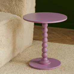 DOPPIO Mesa Auxiliar 45 Cm Morado Claro|CASA Best