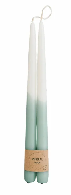 DUO Velas Largas Juego De 2 Blanco|CASA Online