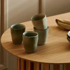 EARTH LAGOON Taza 20 CL Verde Claro|CASA Clearance
